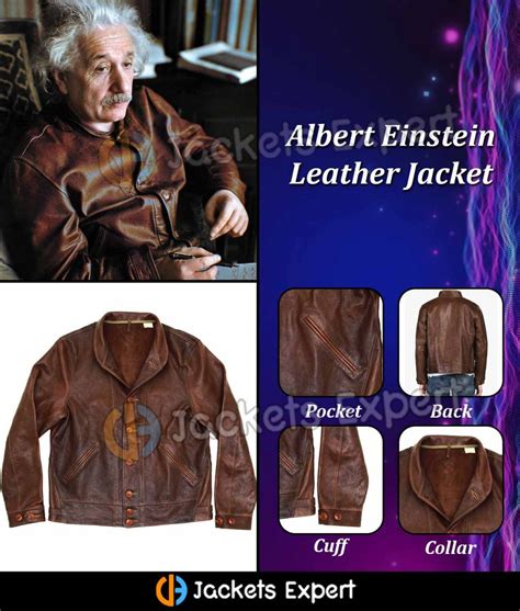 albert einstein leather jacket replica|levi strauss einstein jacket.